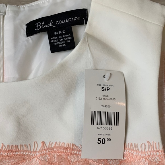 NWT - Lace overlay sheath dress (S) - Picture 6 of 6